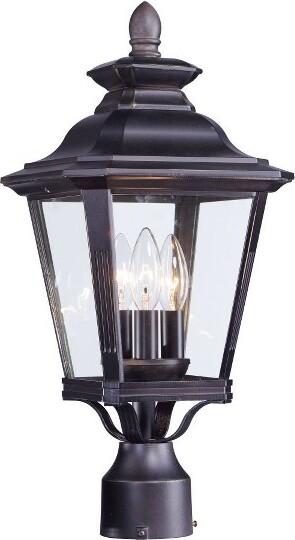 Maxim Lighting MaximLightingKnoxville3-LightPostLightinBronze