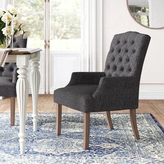 Kelly Clarkson Home Estella Upholstered King Louis Back Side Chair &  Reviews
