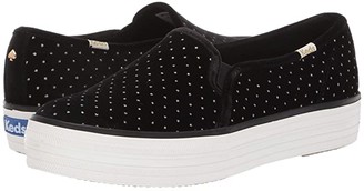 keds x kate spade new york triple decker velvet bow sneakers