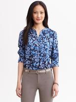 Thumbnail for your product : Banana Republic Lindsay printed silk blouse