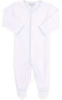Thumbnail for your product : Baby CZ Infants' Long-Sleeve Footed Coverall - White