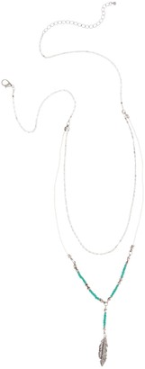 Stephan & Co Bead Layered Necklace