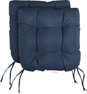 Mozaic Company 2 Piece Tufted Outdoor Sumbrella Seat Cushion