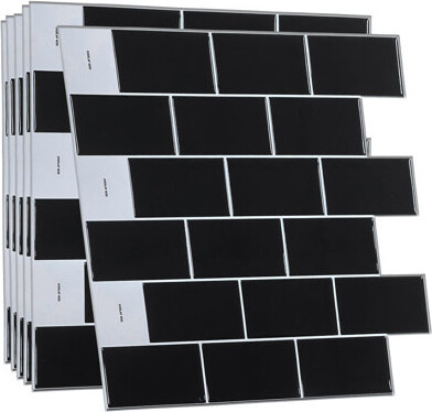 Walplus 12'' W x 12'' L EPOXY Peel and Stick Subway Tile