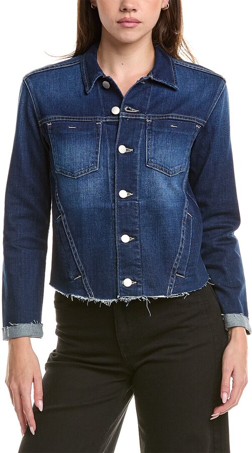 L'Agence Janelle Slim Raw Jacket