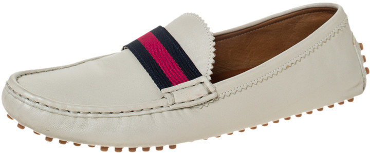gucci cream loafers