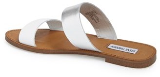 Steve Madden 'D-Band' Leather Slide Sandal (Women)