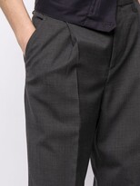 Thumbnail for your product : Kolor Flared Fold-Over Waist Trousers