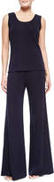 Thumbnail for your product : Misook Plus Size Fit & Knit Palazzo Pants