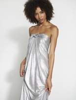 Thumbnail for your product : Halston Strapless Metallic Jersey Gown