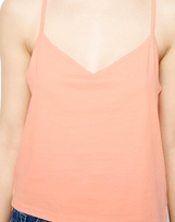 Thumbnail for your product : ASOS Cropped Cami Top with V Neck