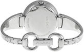 Thumbnail for your product : Gucci Guccissima Mother of Pearl Diamond Dial Steel Large Ladies Watch YA134303