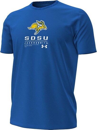 South Dakota State Jackrabbits Under Armour Adrian T-Shirt Small Royal
