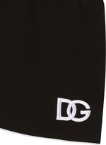 Thumbnail for your product : Dolce & Gabbana Children DG-logo drawstring miniskirt