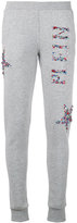 Philipp Plein - crystal embellished track pants - women - coton/Acrylique/Polyester/Laiton - XS