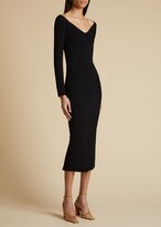 Thumbnail for your product : KHAITE The Pia Dress in Black