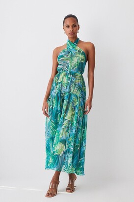 Women's Beach Dress Summer Maxi Sundress Strapless Hawaiian Cover