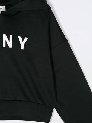 DKNY logo hoodie