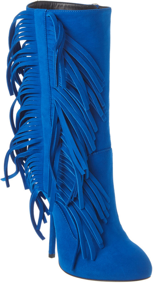 giuseppe zanotti fringe boots