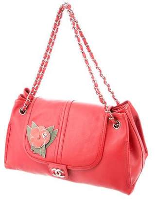 Chanel Camellia Accordion Bag