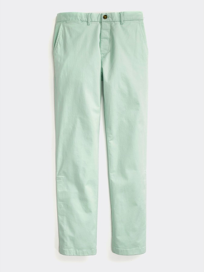 mint green chinos mens