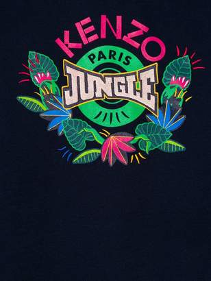 Kenzo Kids jungle motif sweatshirt