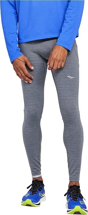 Saucony Bell Lap Tights (Dark Grey Heather) Men's Casual Pants - ShopStyle