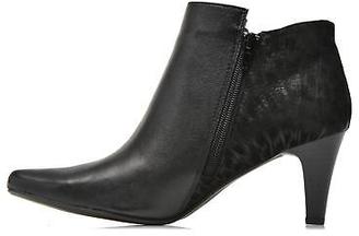 Sweet Women's Glizolo Pointed toe Ankle Boots in Black