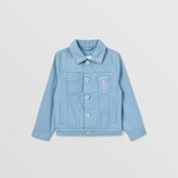 Thumbnail for your product : Burberry Childrens Monogram Motif Japanese Denim Jacket