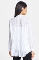 Thumbnail for your product : Elie Tahari 'Hayley' Pleat Back Silk Blouse
