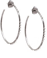 Thumbnail for your product : Armenta New World Diamond Hoop Earrings
