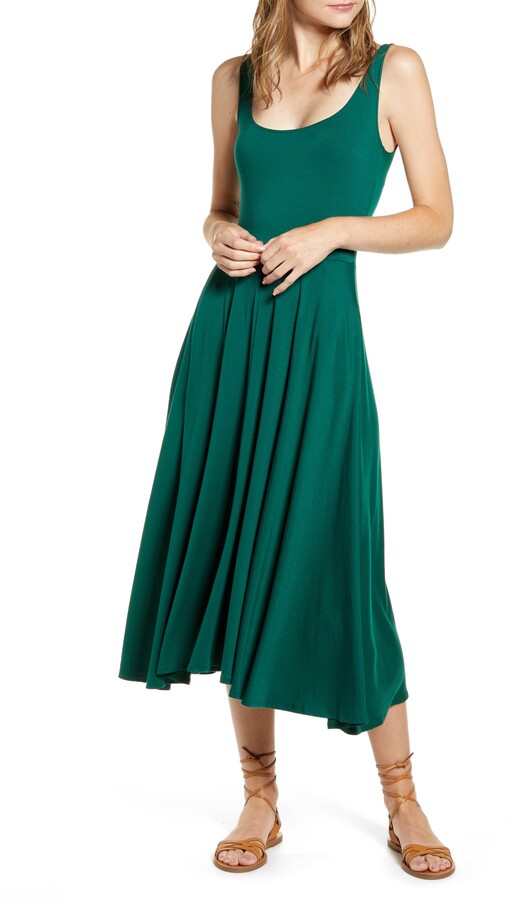 Fashion Look Featuring Reformation Midi Dresses and Reformation