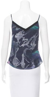 Timo Weiland Abstract Print Sleeveless Top