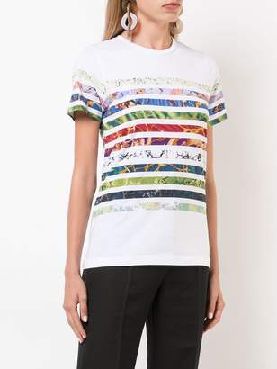 Rosie Assoulin multi-print striped T-shirt