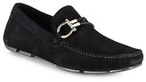 Thumbnail for your product : Ferragamo Suede Driving Loafers