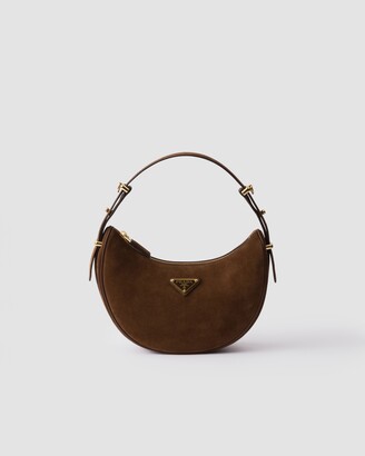 Prada Suede Handbag | ShopStyle