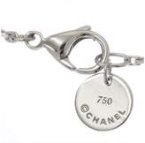 Thumbnail for your product : Chanel Ultra 18K White Gold and Ceramic with Diamond Necklace
