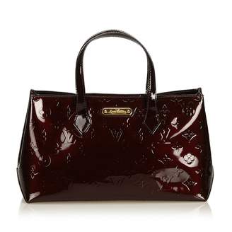 Louis Vuitton Purple Patent leather Handbag