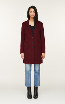 Soia & Kyo EZME straight-fit double-face wool coat
