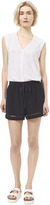Thumbnail for your product : Rebecca Taylor Embroidered Circle Short