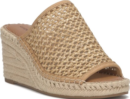 Lucky Brand Cabriah Wedge - Women's Accessories Shoes Wedges in Light Brown