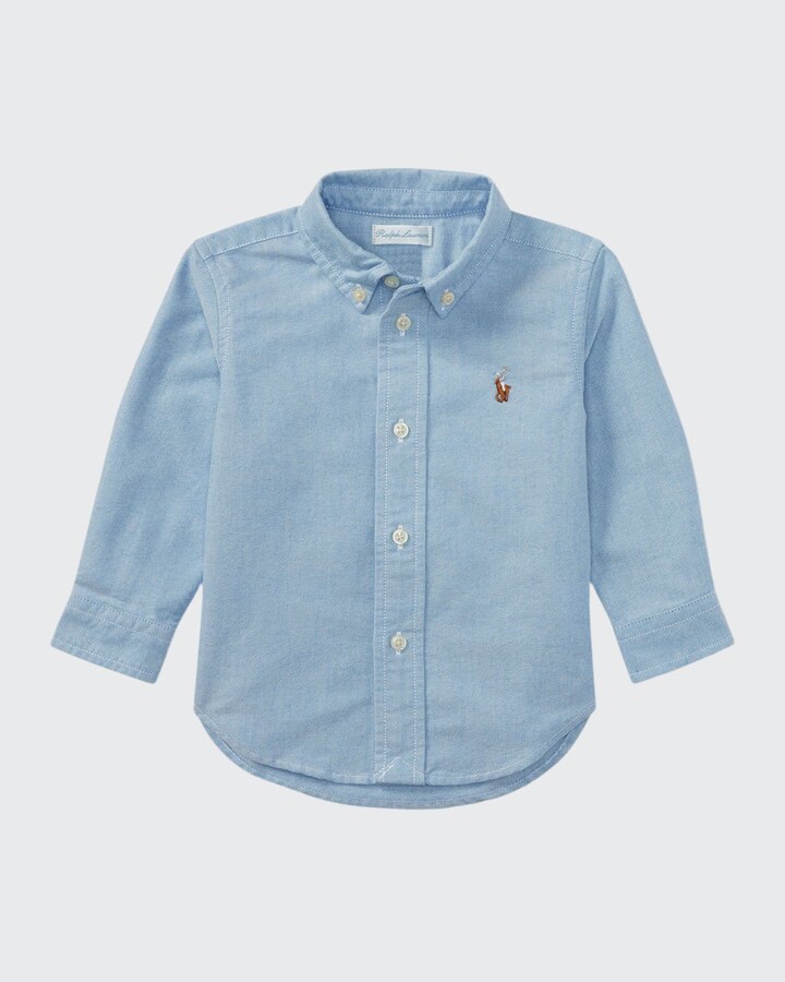 Boys Ralph Lauren Oxford Shirt | Shop the world's largest 