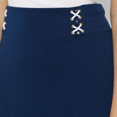 Thumbnail for your product : Ralph Lauren Elasticized Lace-Up Skirt