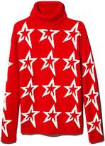 Thumbnail for your product : Perfect Moment Perfect Moment Merino Wool Turtleneck Star Sweater