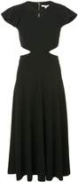 Thumbnail for your product : Derek Lam 10 Crosby Short Sleeve Ruffle Midi Dress