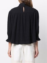 Thumbnail for your product : BA&SH Dael mock-neck blouse