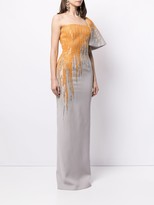 Thumbnail for your product : Saiid Kobeisy Sequin-Embellished One-Shoulder Gown