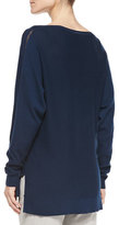 Thumbnail for your product : Vince Cashmere Ladder-Stitch Sweater