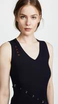Thumbnail for your product : Carven Cord Knit Sleeveless Dress
