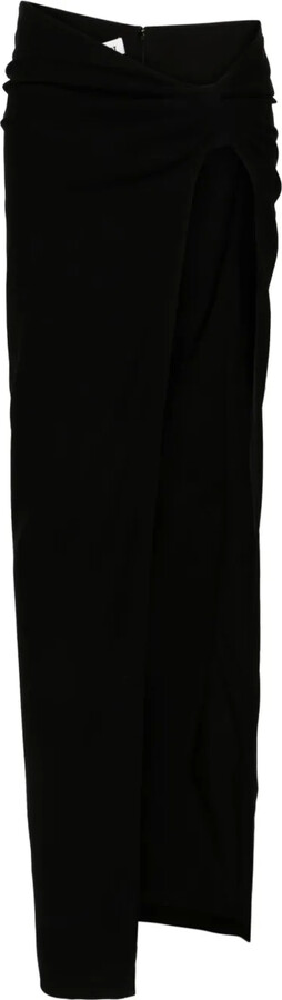 Mônot Asymmetric Side-Slit Skirt